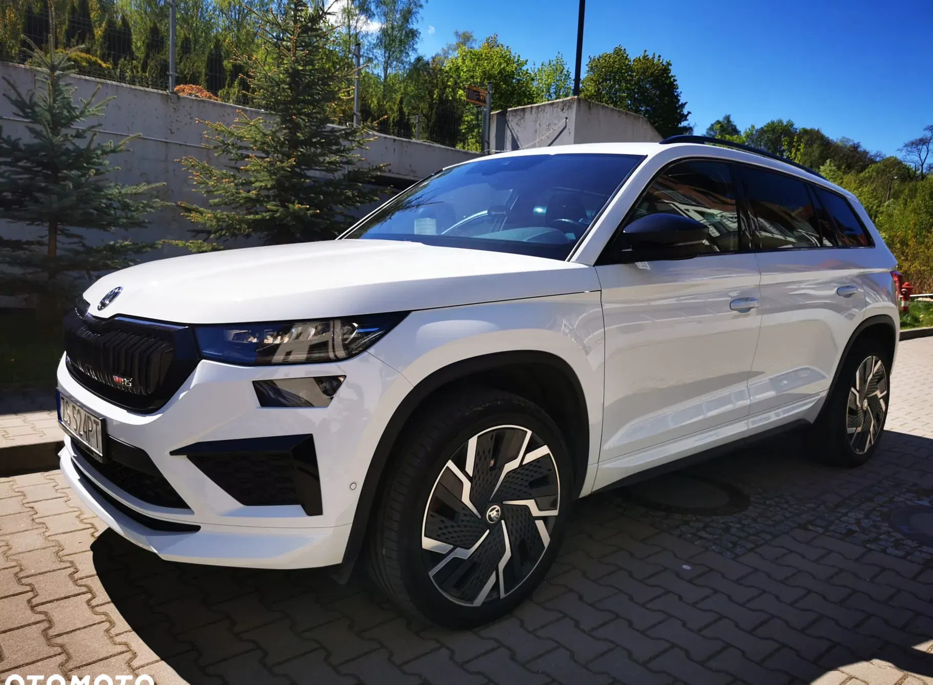 samochody osobowe Skoda Kodiaq cena 205000 przebieg: 63000, rok produkcji 2021 z Łasin